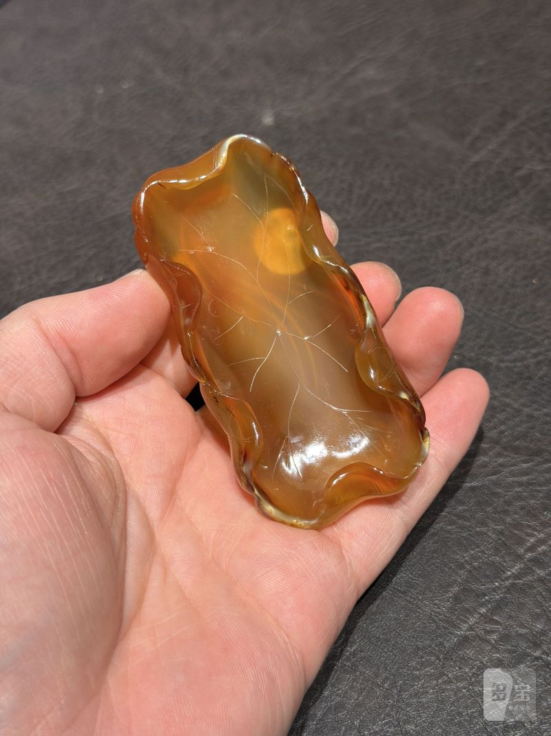 清 玛瑙玉器一组六件 - 图4
